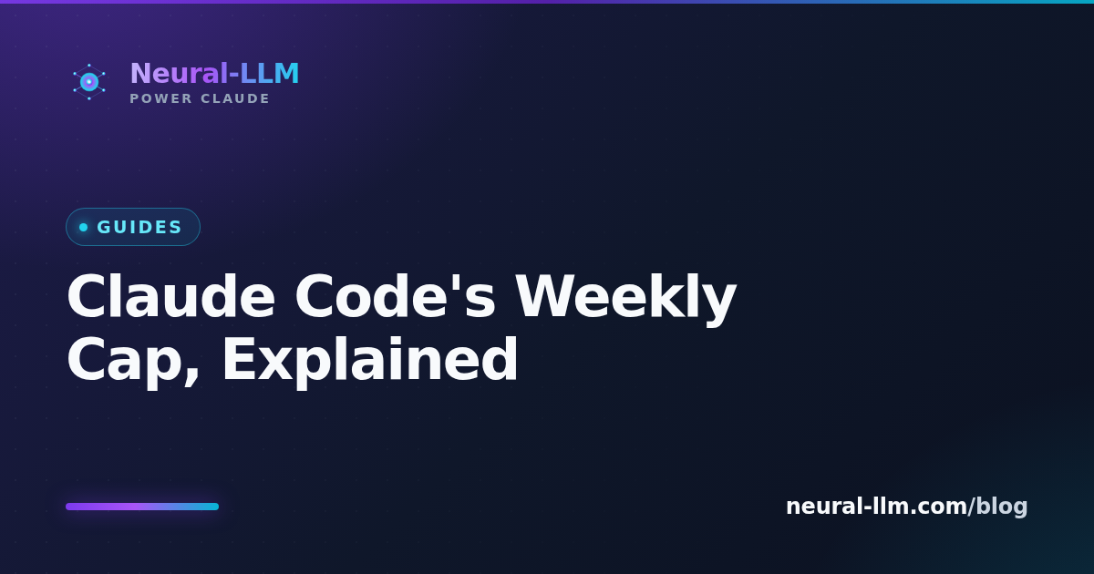 Claude Code weekly 7-day rate limit explained