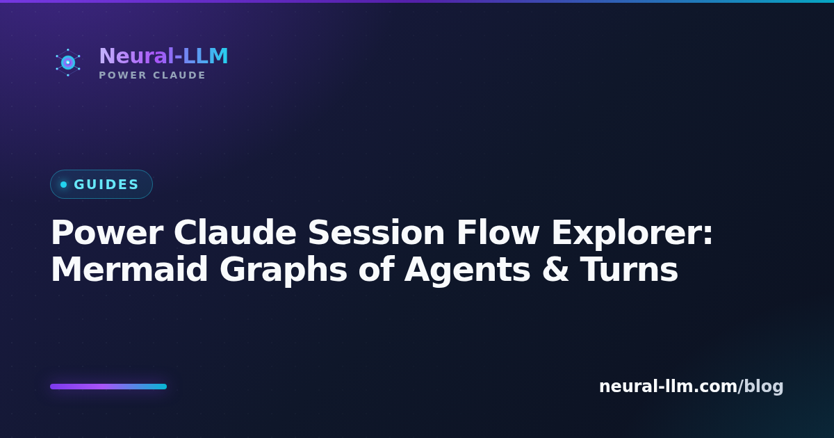 Power Claude Session Flow Explorer: Mermaid Graphs of Agents & Turns